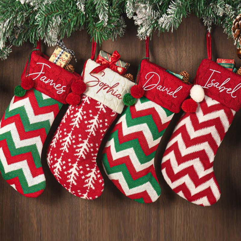 Family Christmas Stockings, 2024 Personalized Christmas Stocking