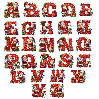 Personalized initial ornament, Custom Letter ornament