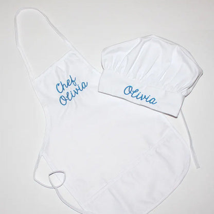 Bestseller Personalized Kids Apron And Chef's Hat Set