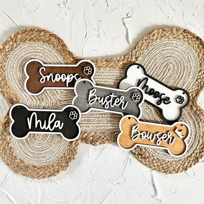Personalized Dog Name Plate, Kennel Name Sign, Dog Crate Name Plaque