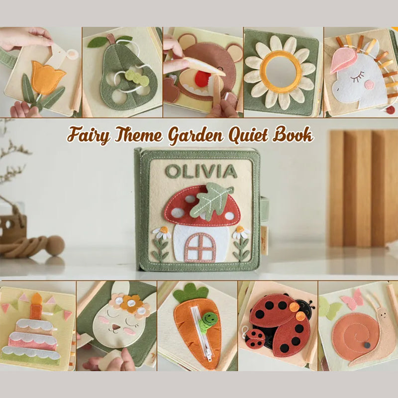 Handmade felt quiet book  First birthday present, Busy book