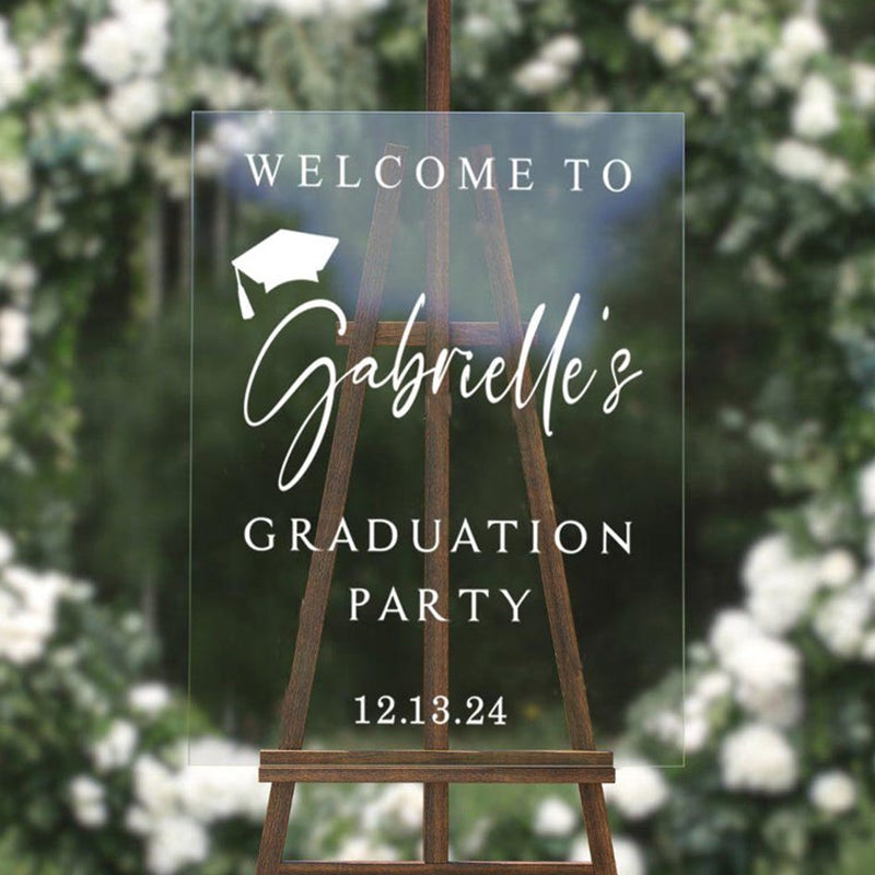 Graduation Party Welcome Sign, Graduation Party Decor Sign