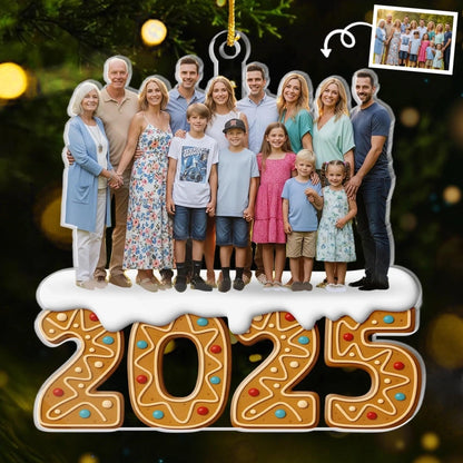 Personalized Photo Family, Friends, Couple Ornament