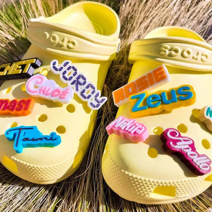 Custom Clog Charms Shoe Charms Name