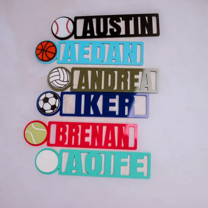 Bookmark for kids | Kids Personalized Bookmarks | Kids Sports | Kids Reading Gift