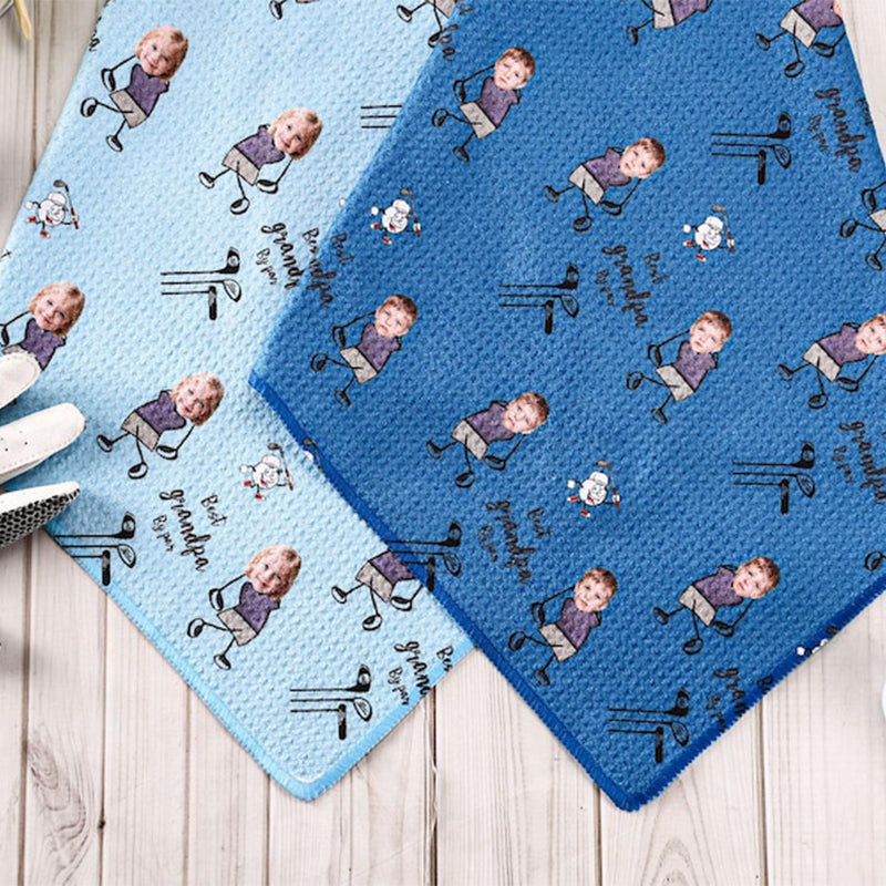 Personalized Photo Golf Towel