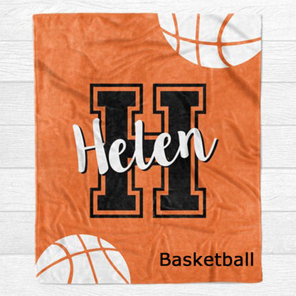 Personalized Custom Sports Blanket