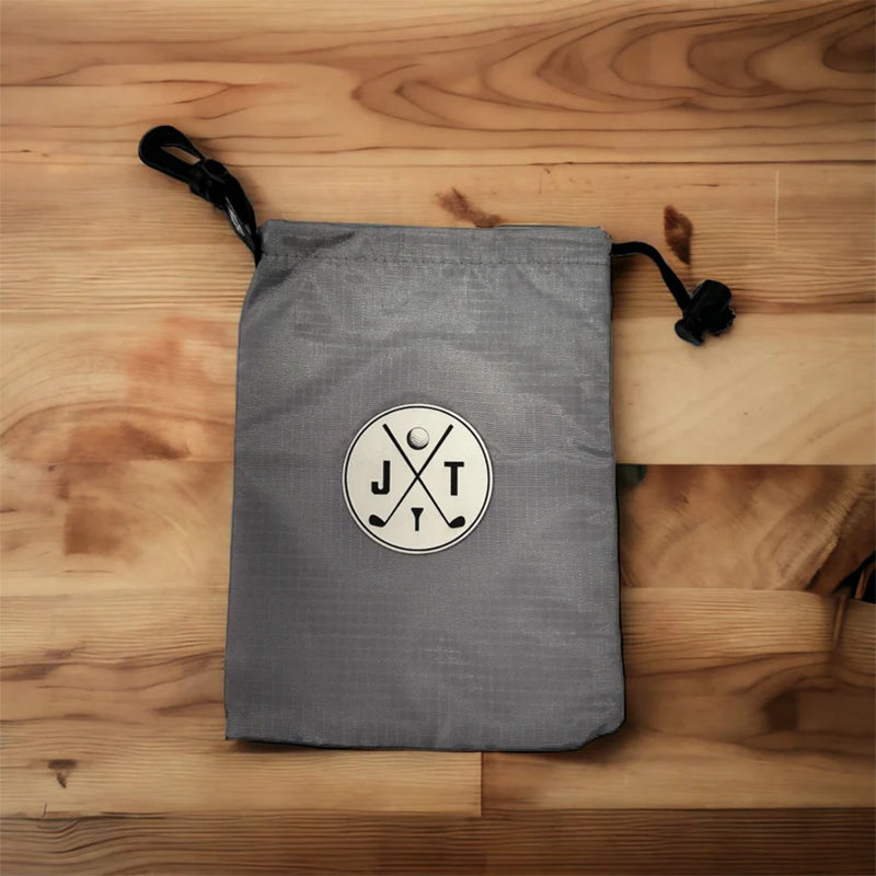 Personalized Golf Valuables Pouch - Golf Tee Bag