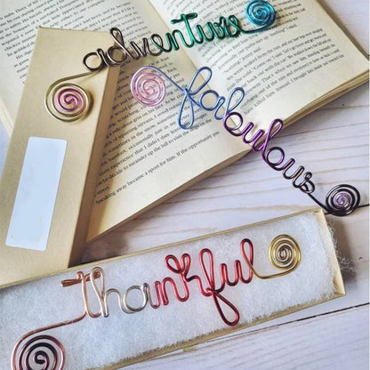 Unique Handmade Custom Bookmark, Back To School Gift
