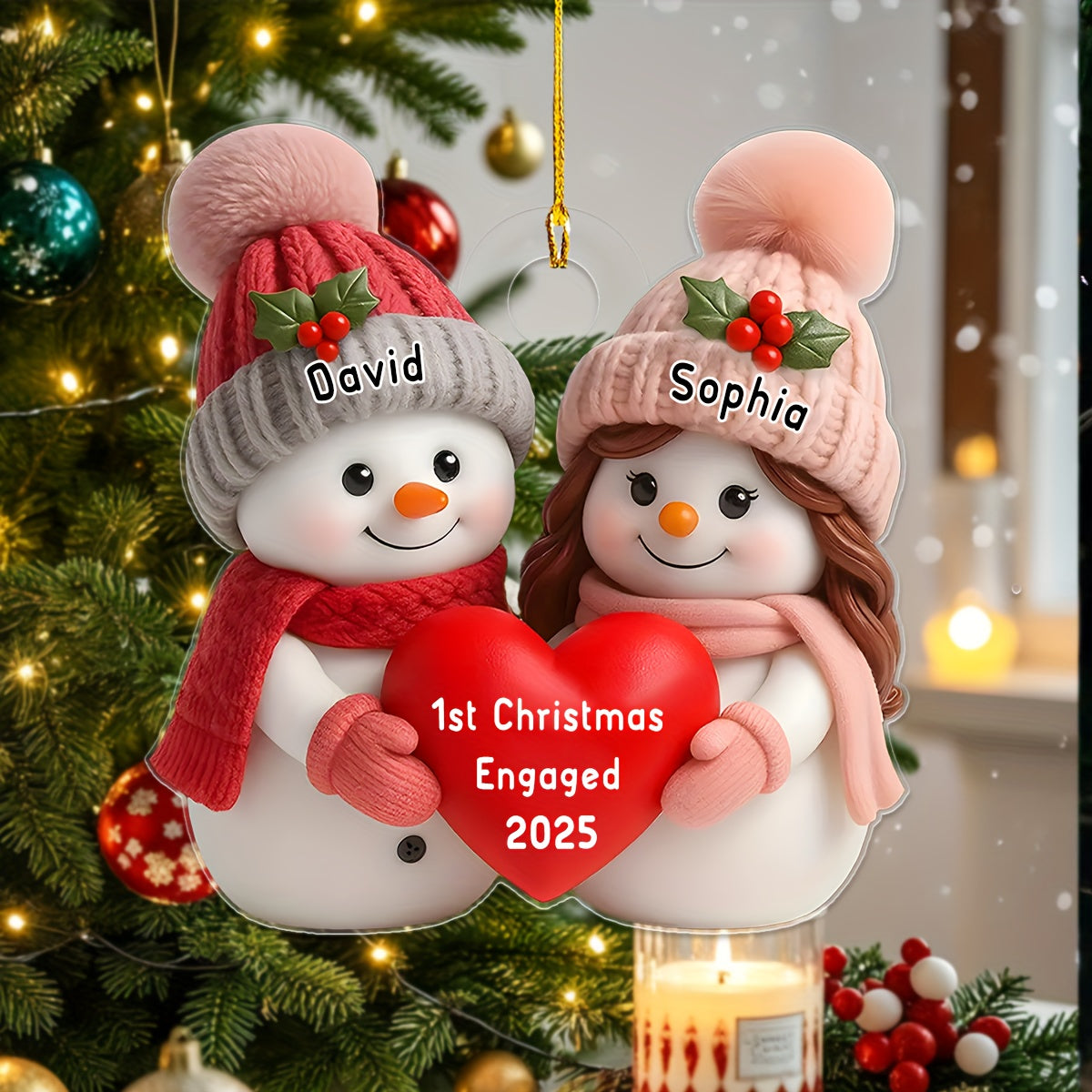 [Personalised Christma Ornament] Personalized Christmas Ornament