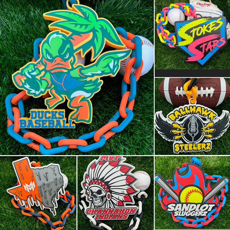 School Mascot Logo - Chains for Sports Teams | MVP Chains