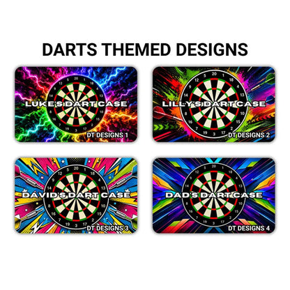 Personalized Dart Case: Custom Design, Dart Storage Available In XL Or Small