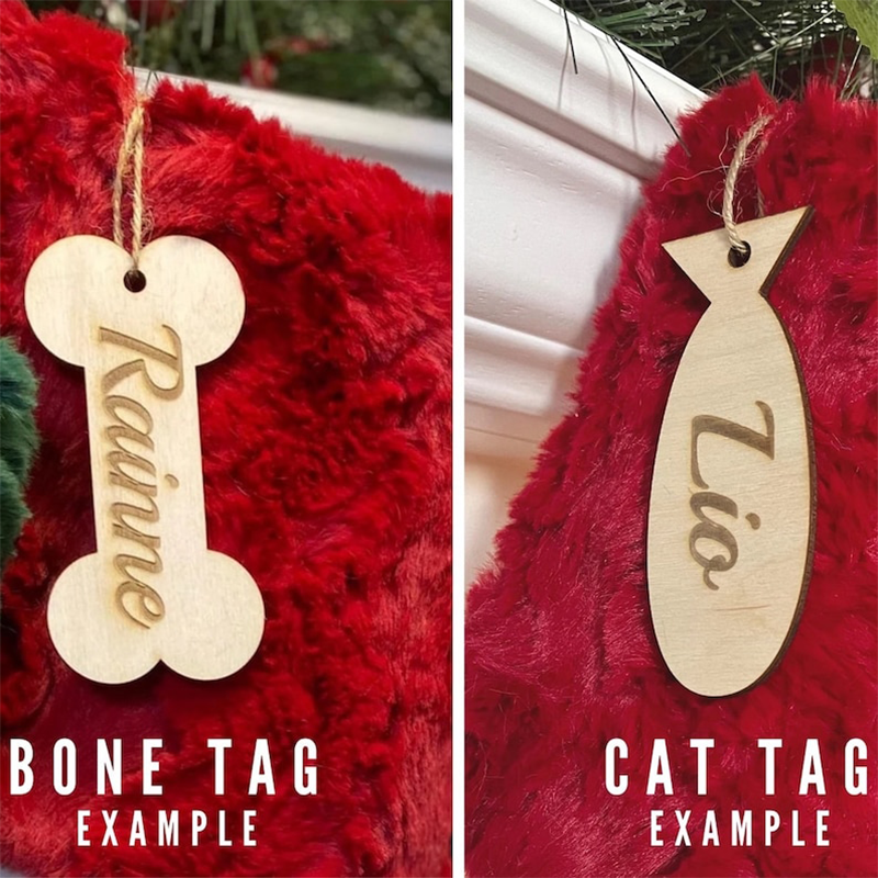 Personalized stocking, Brownie Cow Christmas stocking