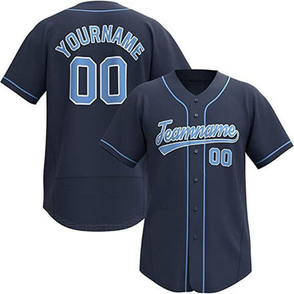 Personalized Team Name And Number Baseball Jersey, Custom Baseball
