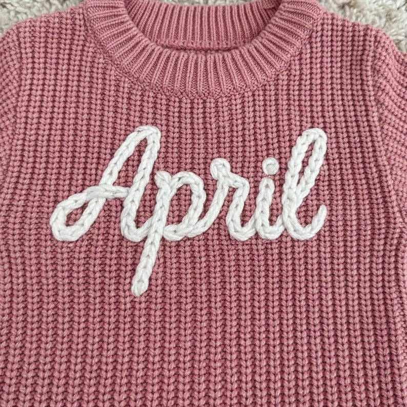 Hand Embroidered Name Baby Romper Set,Personalized Outfit