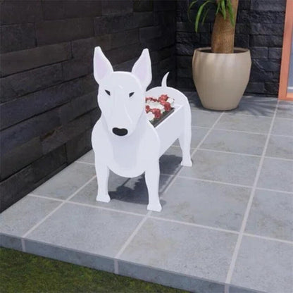 Dog Cat Pet Organizer Patio Indoor Outdoor Wood Planter