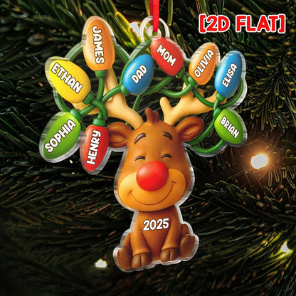 Personalized Custom Name/Text Acrylic Ornament