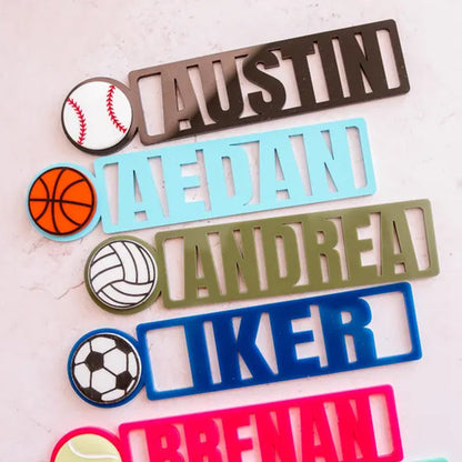 Bookmark for kids | Kids Personalized Bookmarks | Kids Sports | Kids Reading Gift