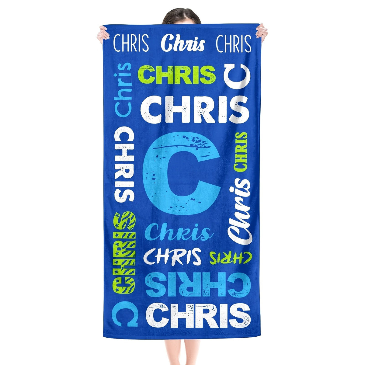Personalized Microfiber Beach Towel