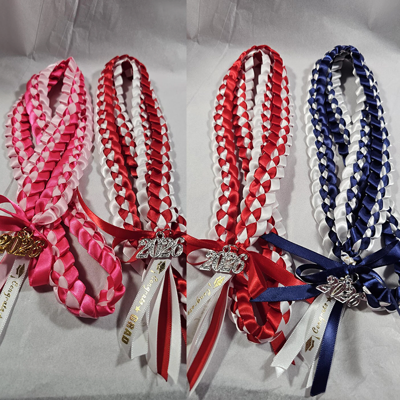 2026 Handmade Graduation/Celebration Braided Leis