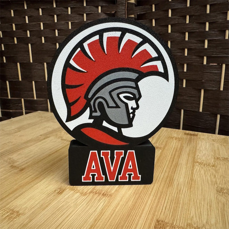 Personalized College Mascot Name Plaque Graduation Gift