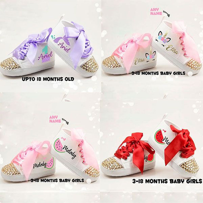 Personalized Baby Unique Shoes Baby Shower Gift