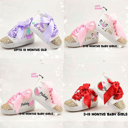 Personalized Baby Unique Shoes Baby Shower Gift