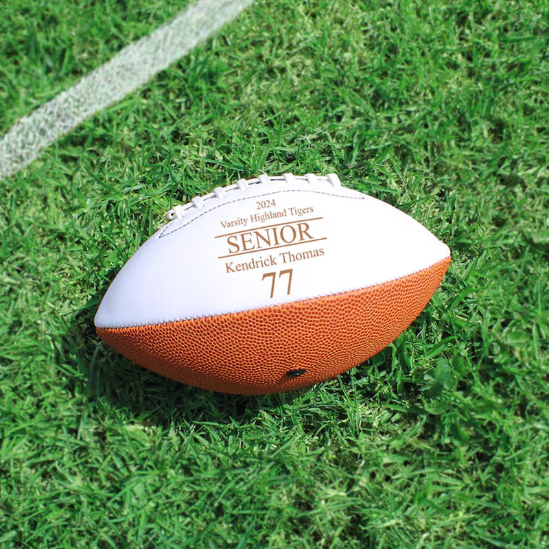 Personalized Groomsmen Gift Football, Personalized Best Man Football