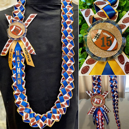 Sport Night/ Senior night ribbon Stole lei Graduation Gift