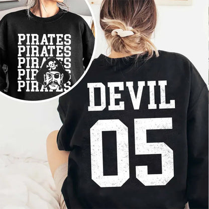 Custom Mascot Retro Team Shirt, Cheer Team Matching Shirt