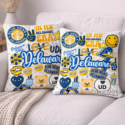 Custom College Pillows, University Pillow, College Bed Party Pillows Graduation Gift