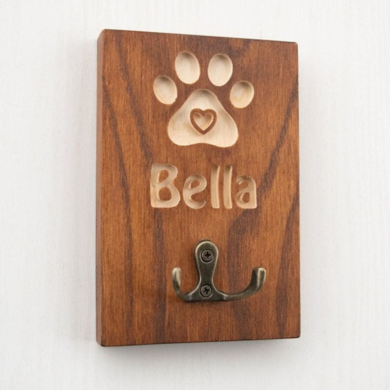 Customized Leash Holder, Dog Lovers Gift Personalized