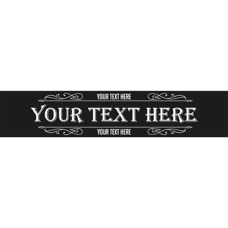 Personalised Vintage Bar Mat | Home Bar