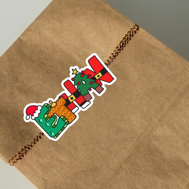 Personalized Christmas Stickers | Custom Christmas Gift Stickers