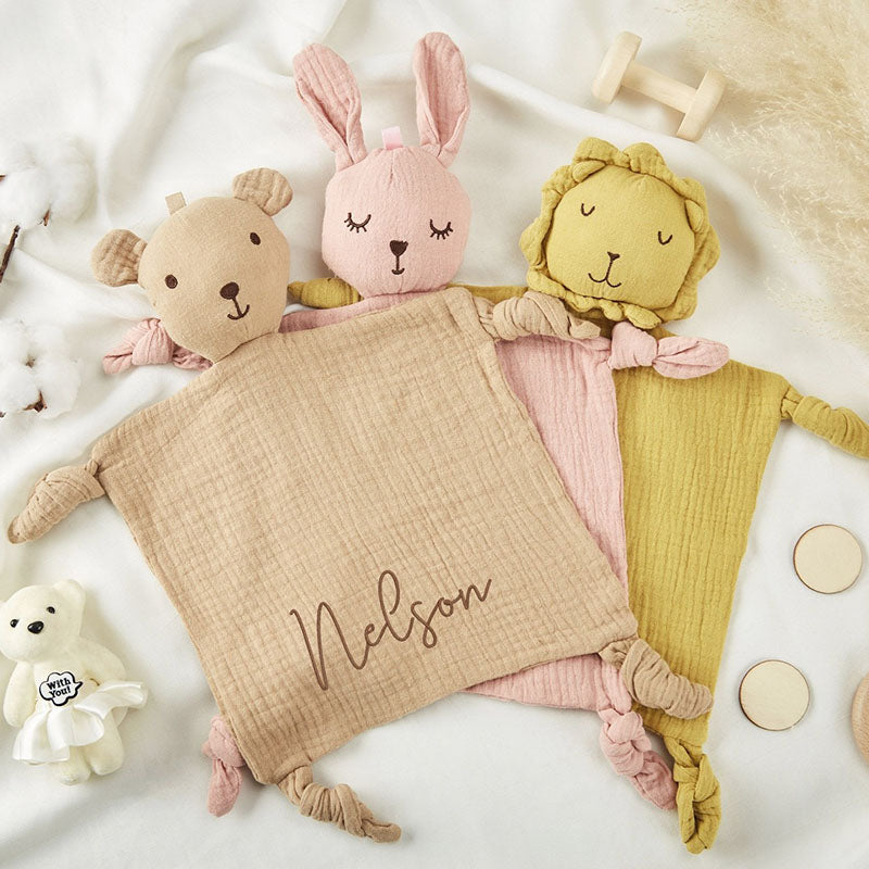 Personalized Embroidered Baby Comforter,Personalized baby comforter blankets Monogrammed Custom Baby Shower Gifts