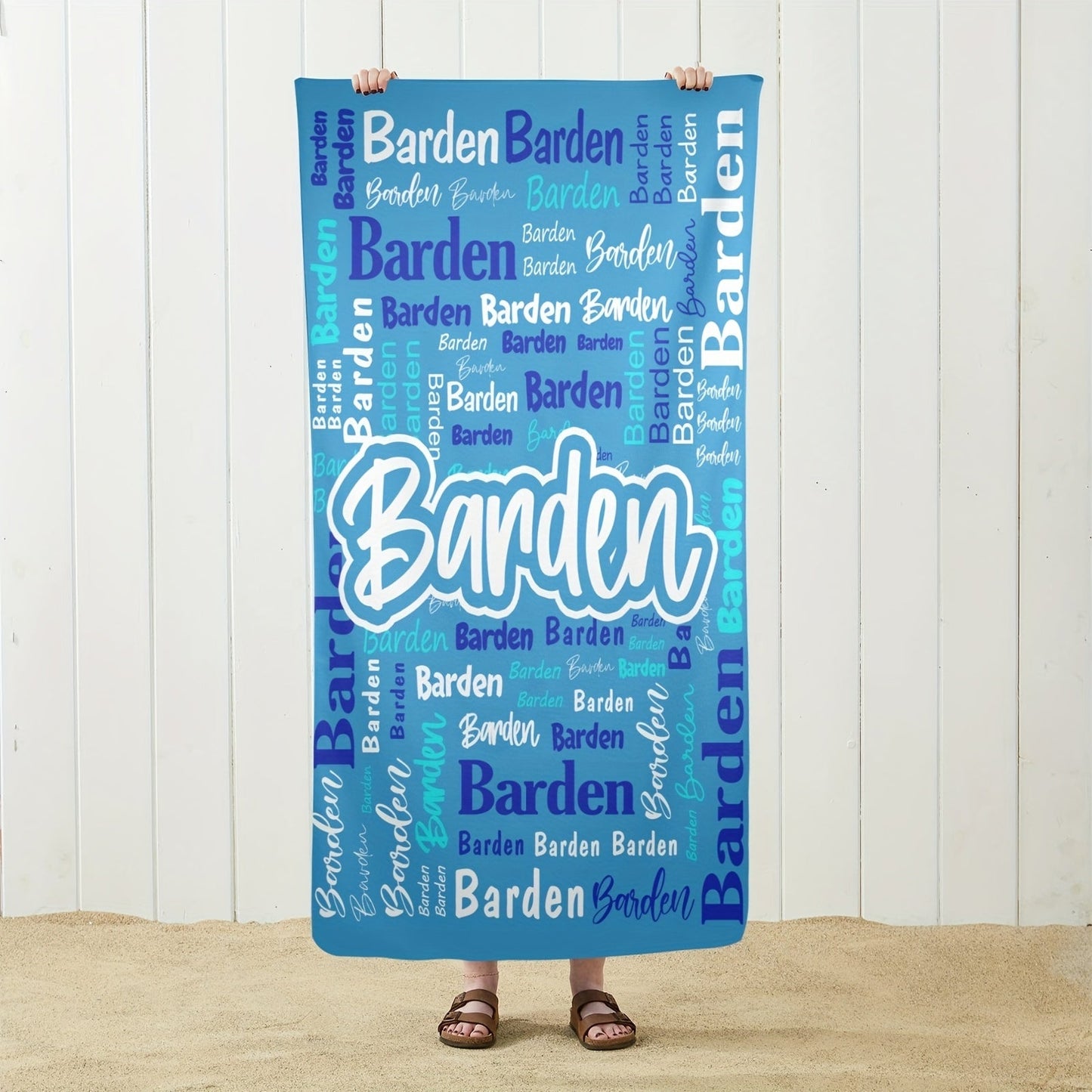 Personalized Name Beach Towel - Super Absorbent