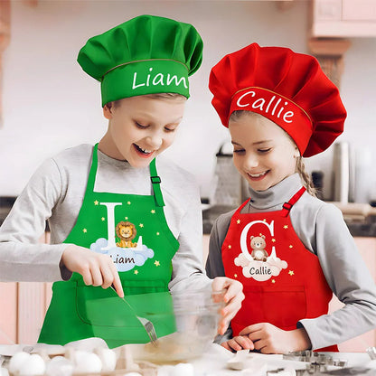 Personalized Animal Elephant Adjustable Kid Apron