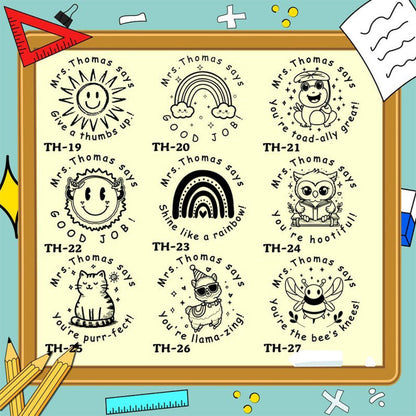 Teacher Gifts, Teacher Comment Stamp