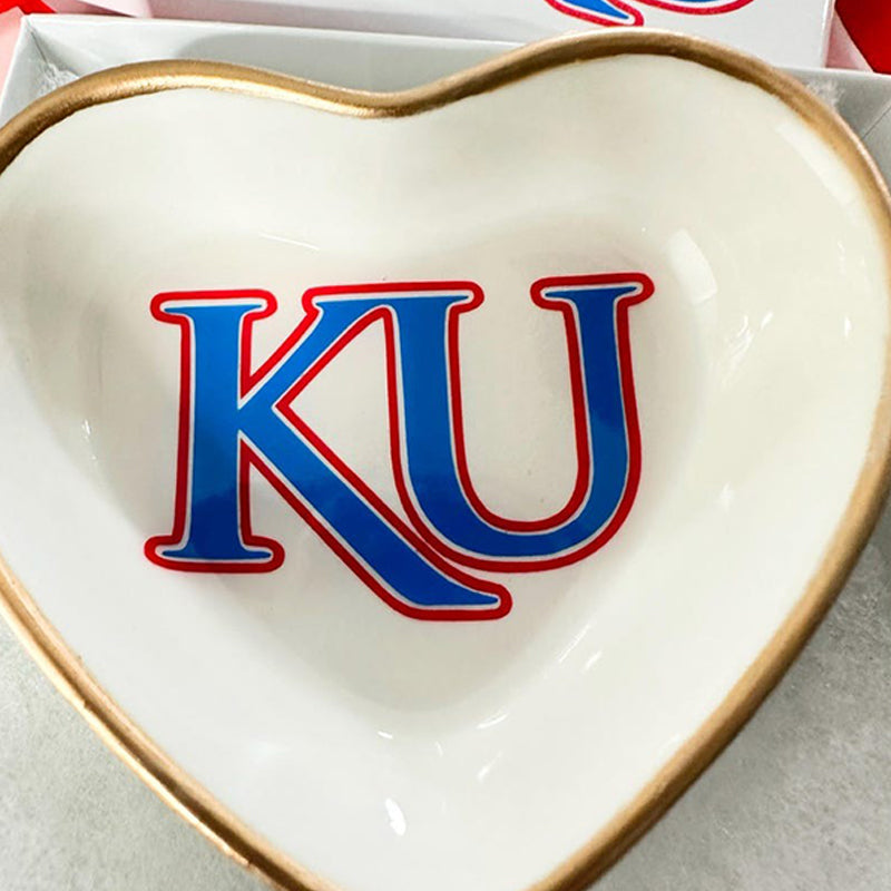 University custom trinket ring dish dorm decor graduation University jewelry