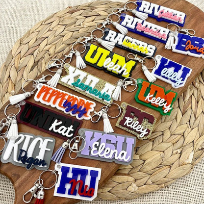 Personalized College Name Tag | College Acceptance