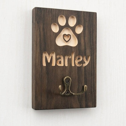 Customized Leash Holder, Dog Lovers Gift Personalized