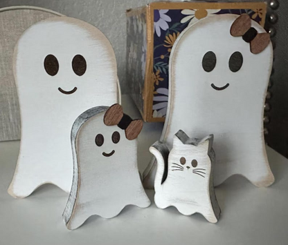 Personalized Ghost Family  Halloween Decor
