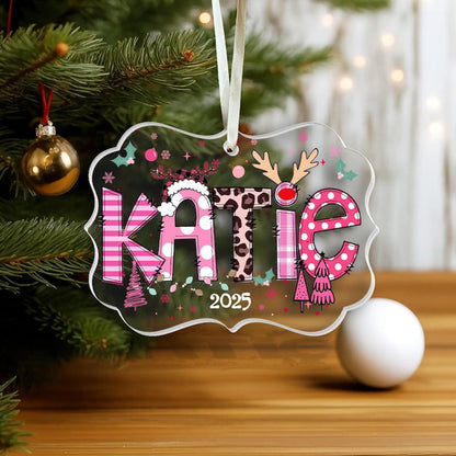 Personalized Christmas Ornament 2025