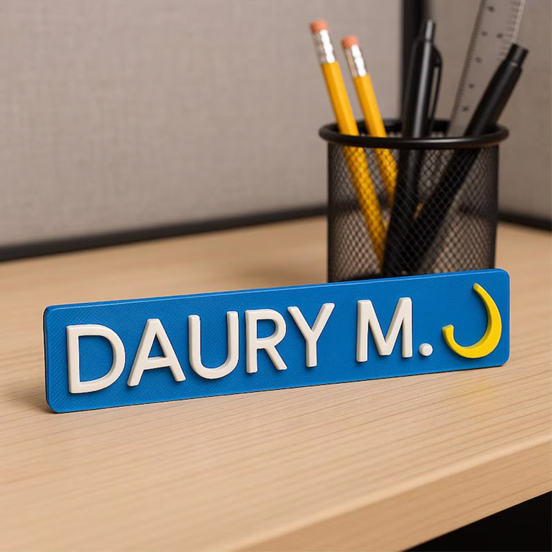 Custom Office Name Plate