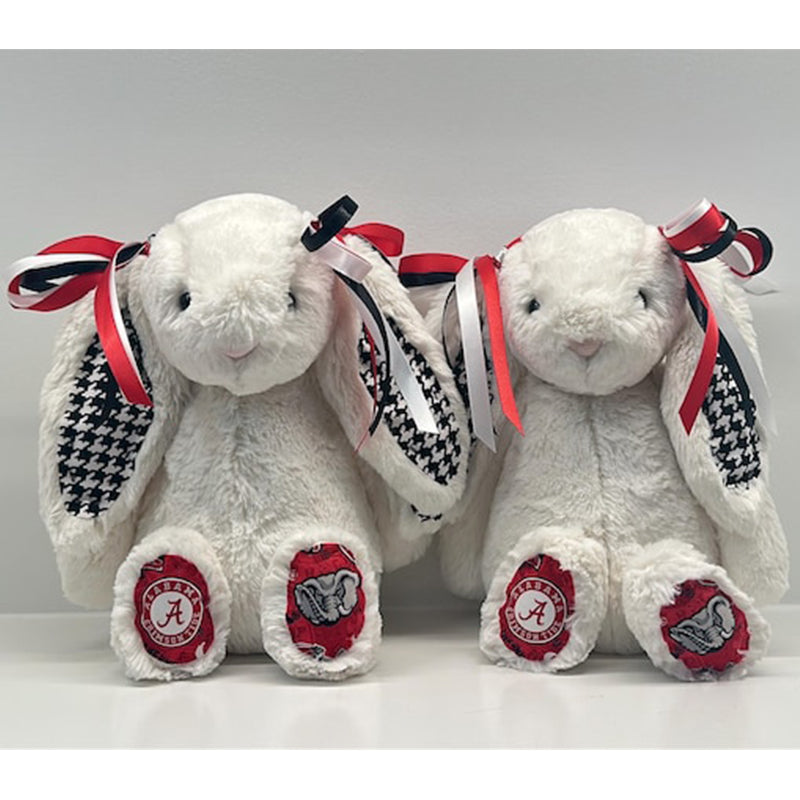 Custom Collegiate Jellycat Bunny: College Acceptance, Graduation
