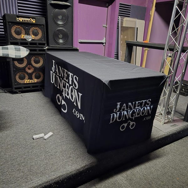 Custom Printed Table Cloth Stretch and Fitted Cloths, 4ft table 6ft table and 8 ft table