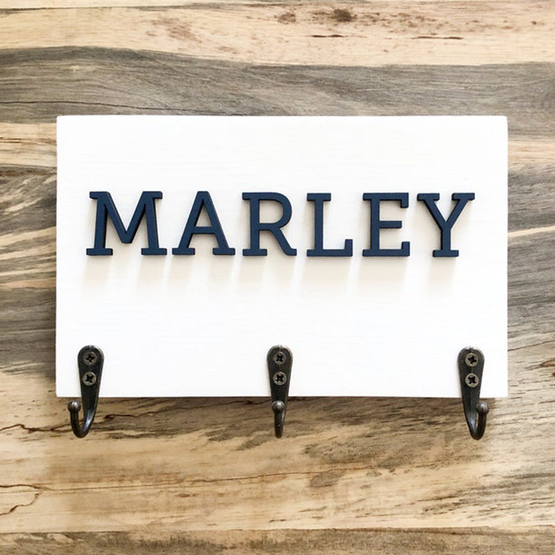 Custom Pet Leash Hanger