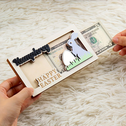 Personalized Easter Bunny Money Holder