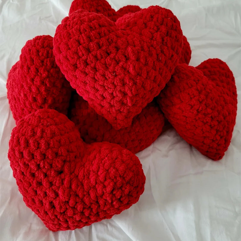 Personalized Valentine's Heart | Valentine's Plushie | Crochet Stuffie