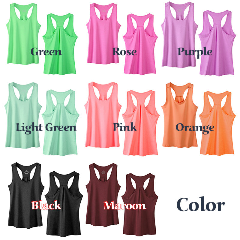Custom Cheer Racerback Tank Top,Team Name Crop tank